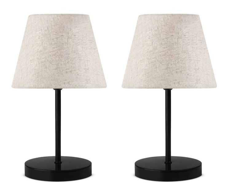 Set 2ks. stolních lamp Adepatto 1 (krémová)