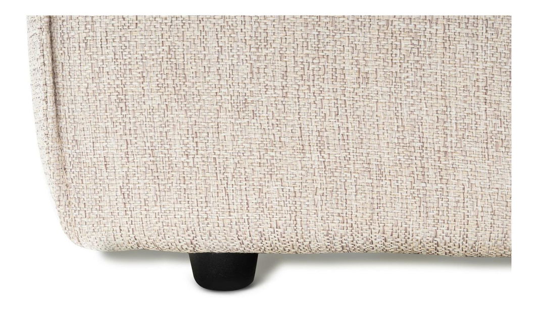 Rohová sedačka Lorella (světlohnědá)