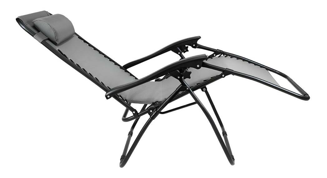 Zahradní křeslo Gerry new (světle šedá)