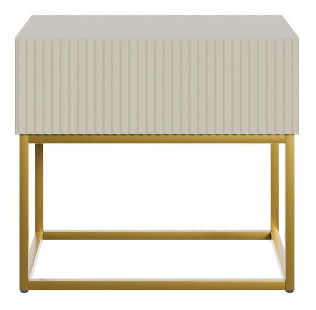 Noční stolek Vertigo V5 (sivobéžová)