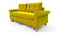 Pohovka dvousedačka Ostrol (žlutá)