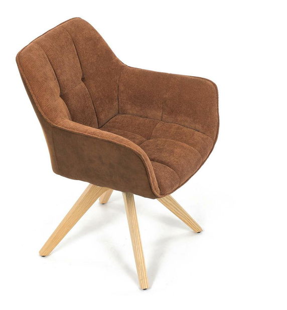 Jídelní židle Hicimos (hnědá)