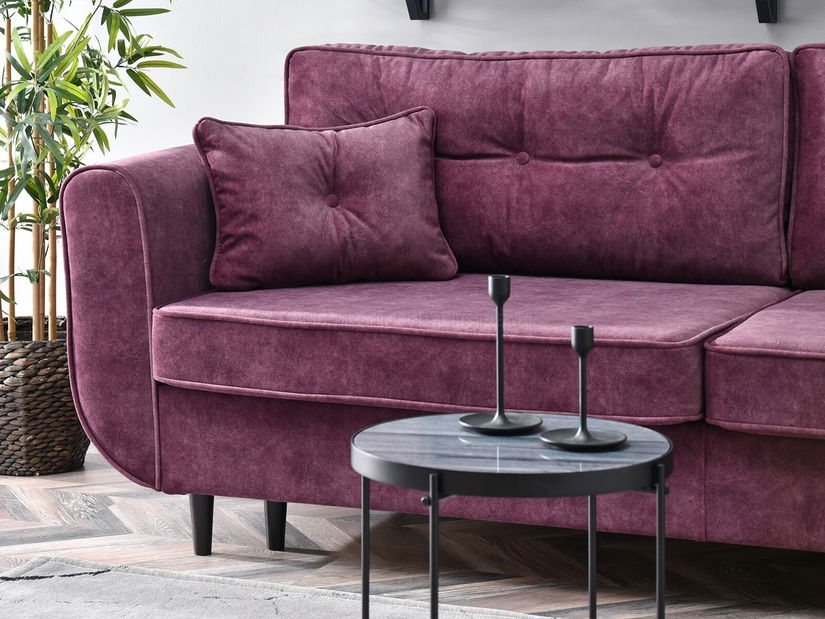 Pohovka dvousedačka Bacteria (černá)