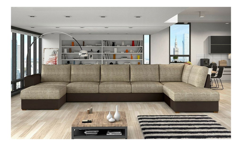 Sedací souprava Astoris Large (P) (ekokůže soft 066 + lawa 02)