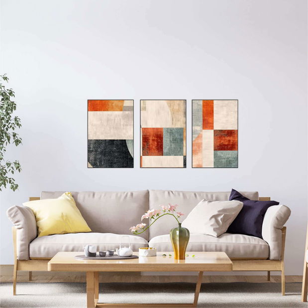 Obraz Madaf 4 (vícebarevné) (3 kusy)