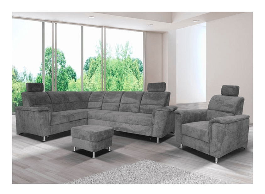 Taburetka Stan (šedá)