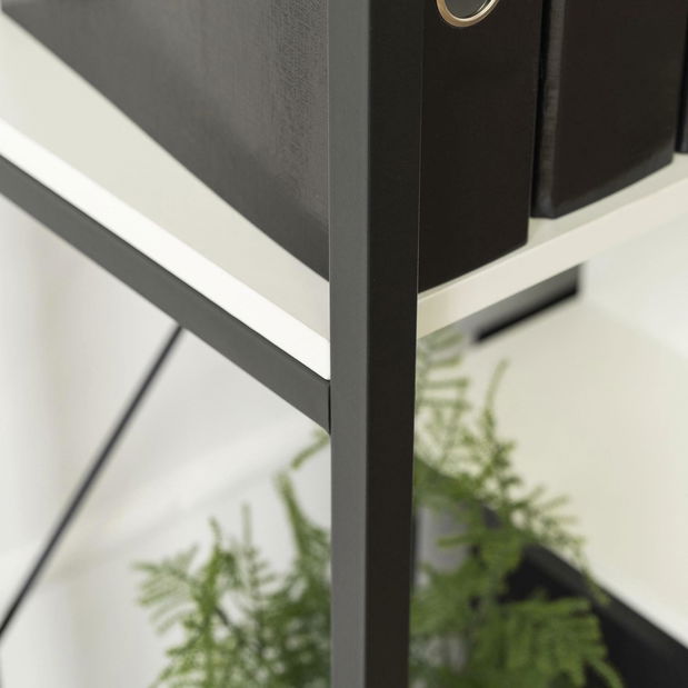 Regál Teshona (bílá + černá)