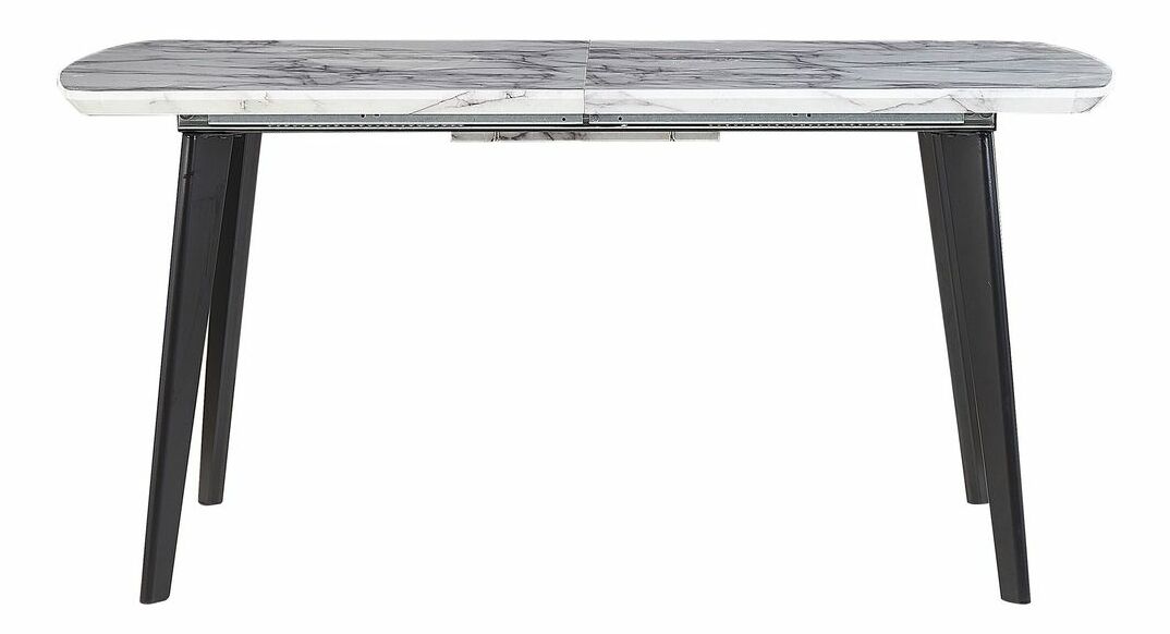 Jídelní stůl MATTILDA (šedá + černá) (pro 6 až 8 osob)