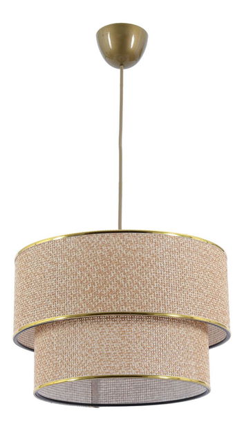 Stropní svítidlo Clefereffa 1 (ecru + hnědá)