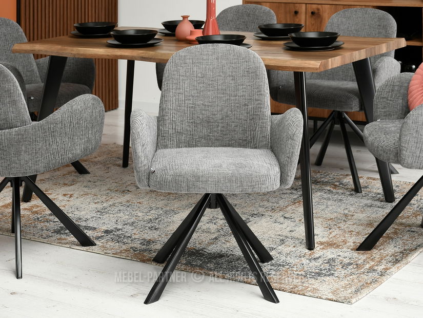 Židle Sony (šedá + černá)