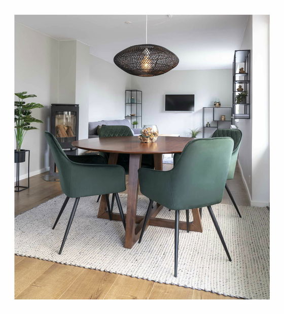 Jídelní stůl Hnadina 2 (hnědá)