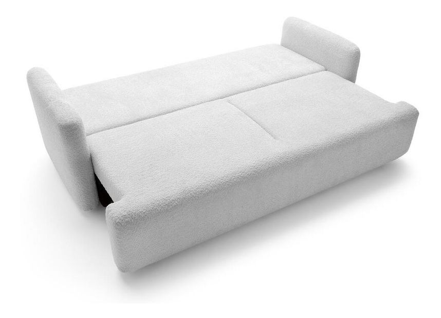 Pohovka trojsedačka Linaki (světle šedá + černá)