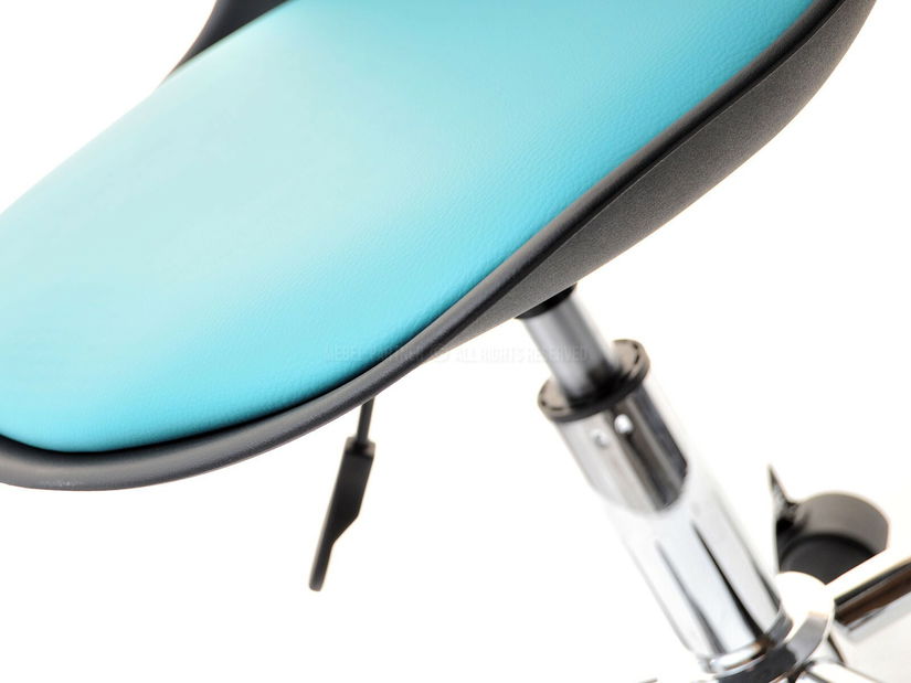 Dětská židle Footy (modrá + chromová)