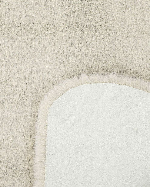 Koberec z umělé kožešiny Ultan (béžová)