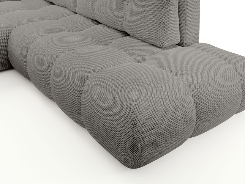 Rohová sedací souprava Sopran (šedá) (L)