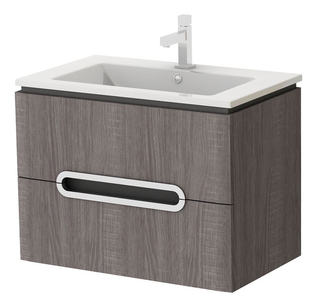 Koupelnová skříňka na stěnu s umyvadlem Juventa Costa Pr-75 TR