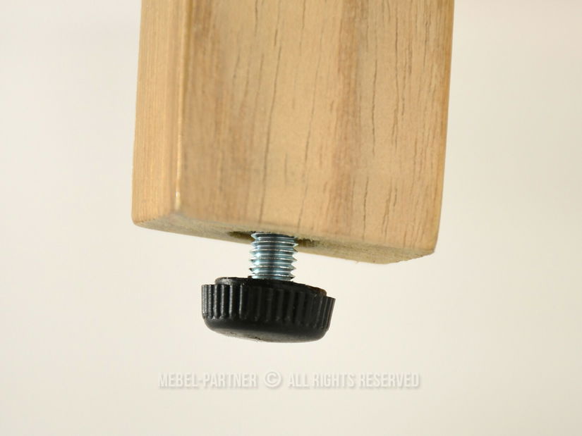 Barová židle CH48 (krémová + dub)