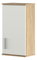 Závěsná koupelnová skříňka Leah 04 (dub sonoma + bílá matná)