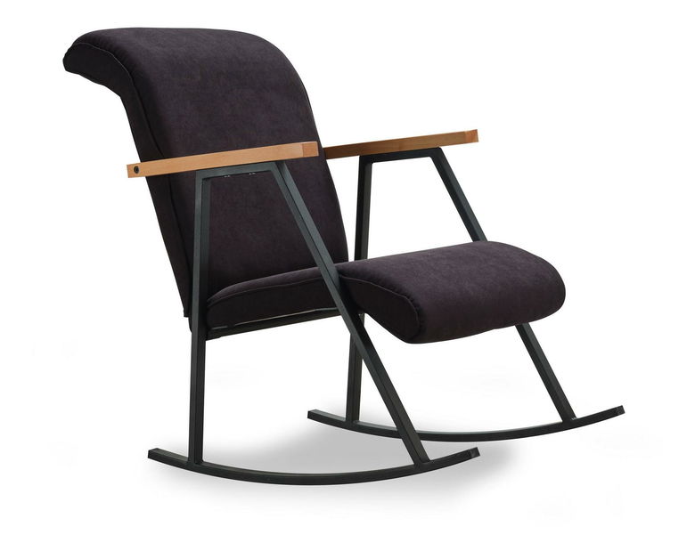 Houpací křeslo Yoko (černá)