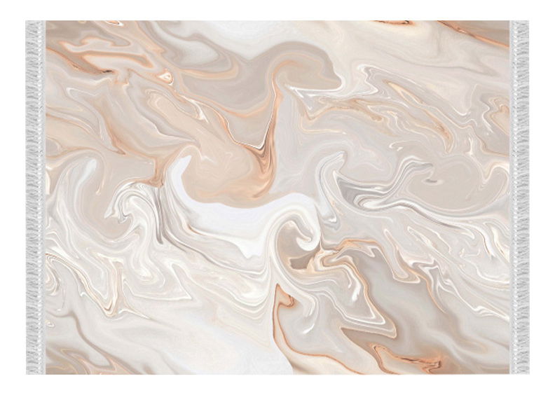 Koberec 120x180 Roven Typ 2 (béžová + krémová + bílá)