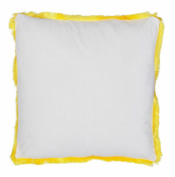 Sada 2 ozdobných polštářů 45 x 45 cm Manke (žlutá)