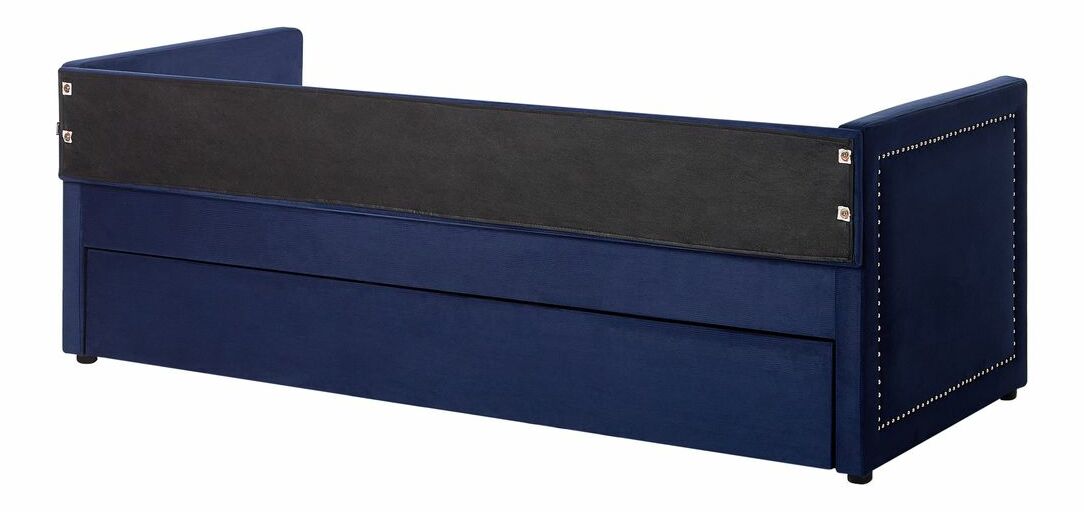 Jednolůžková postel 200 x 90 cm Mimza (modrá)