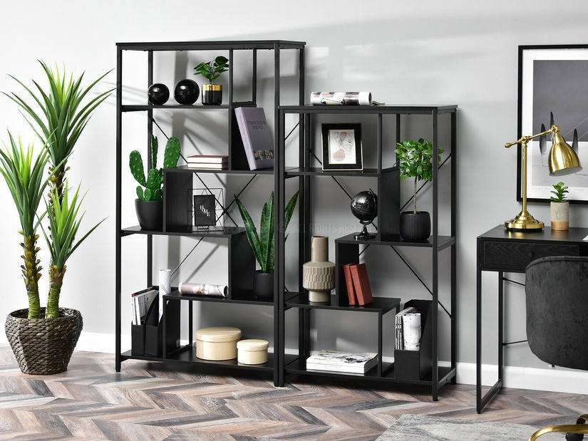 Regál Harp Ab (černá)