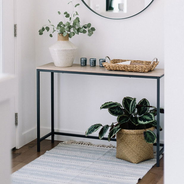 Konzolový stolek Canva (Černá) *bazar