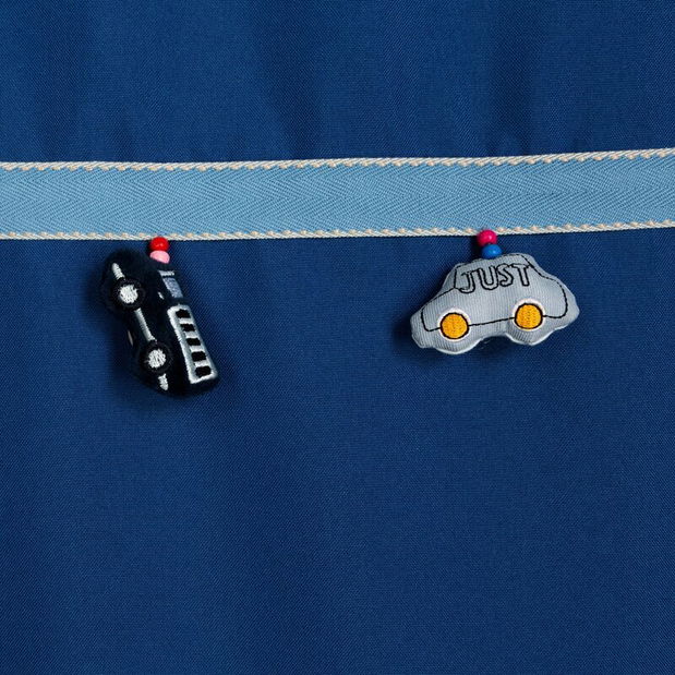 Záclona 140x250 cm Vehicle (tmavě modrá)