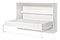 Sklápěcí postel 120 Perfecto II (bílá + bílá + bílá) (horizontální) (bez osvětlení)