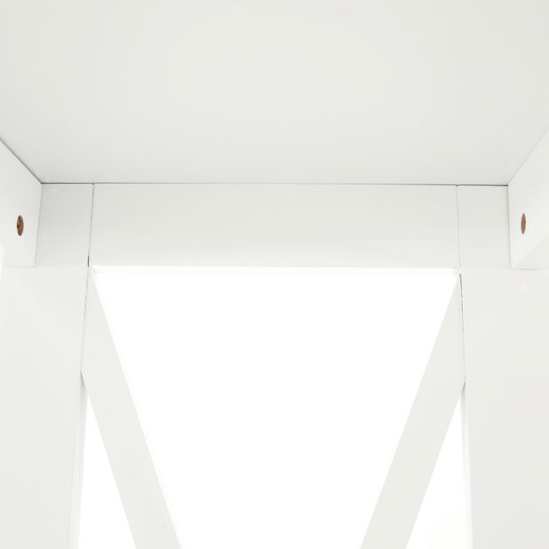 Konzolový stolek Agnes (bílá)