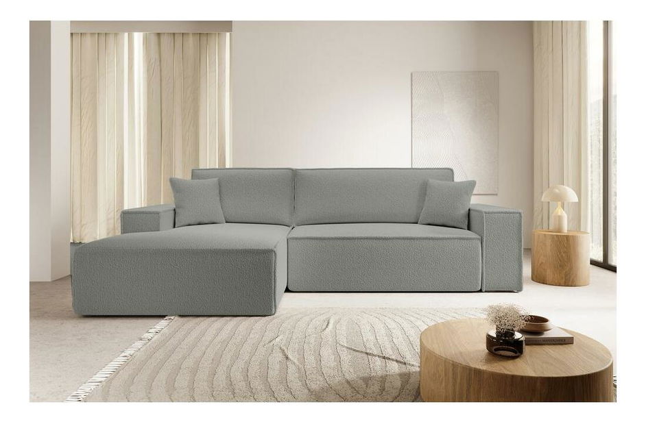 Rohová sedací souprava Fatime new (L) (antracit)