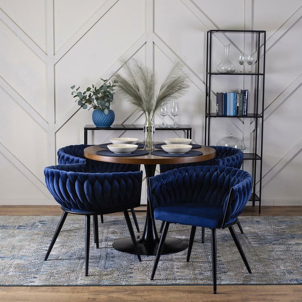 Jídelní židle Encuesta (námořnická modrá)