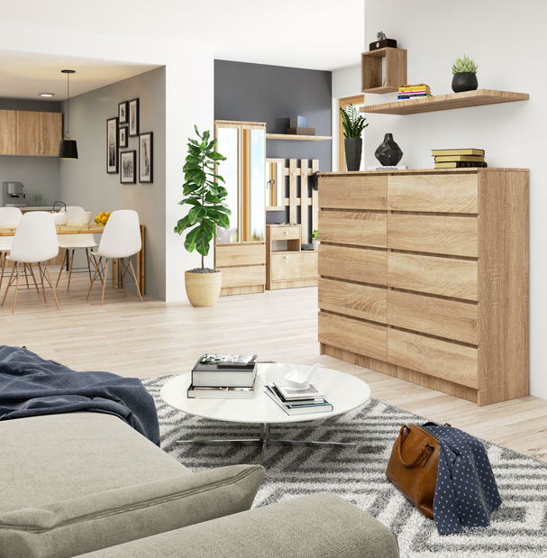 Komoda Keanu V (dub sonoma)