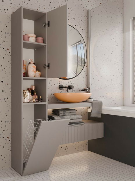 Koupelnová skříňka Neltossa 13 (světlohnědá)