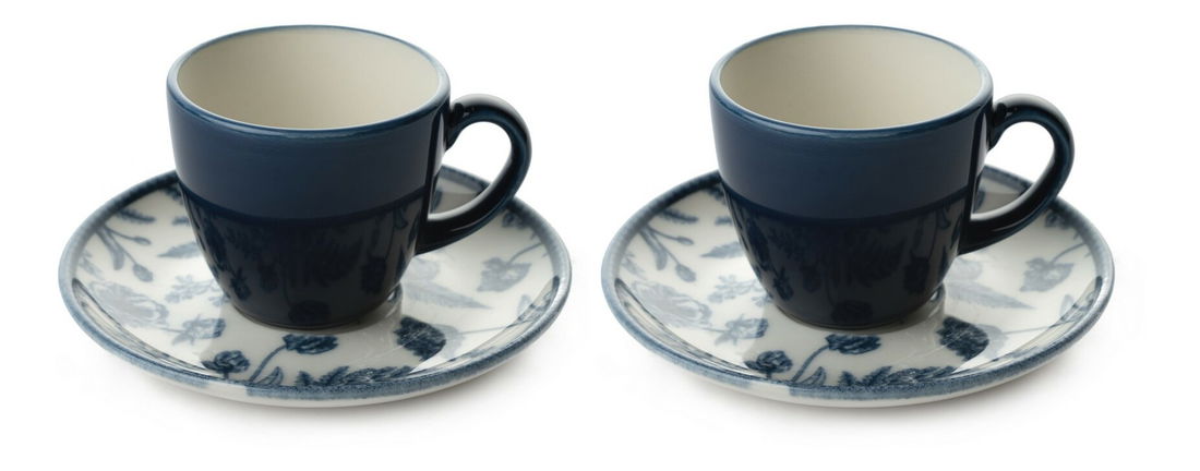 Kávová souprava (4 ks.) Luňka (vícebarevná)