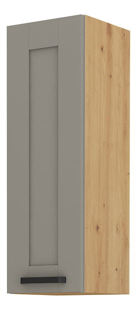 Horní kuchyňská skříňka Lucid 30 G 90 1F (dub artisan + claygrey)