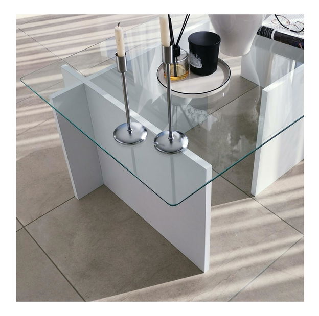 Konferenční stolek Elizei (bílá) *bazar