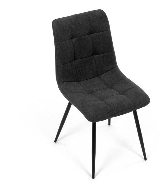 Jídelní židle Deseos (tmavě šedá)