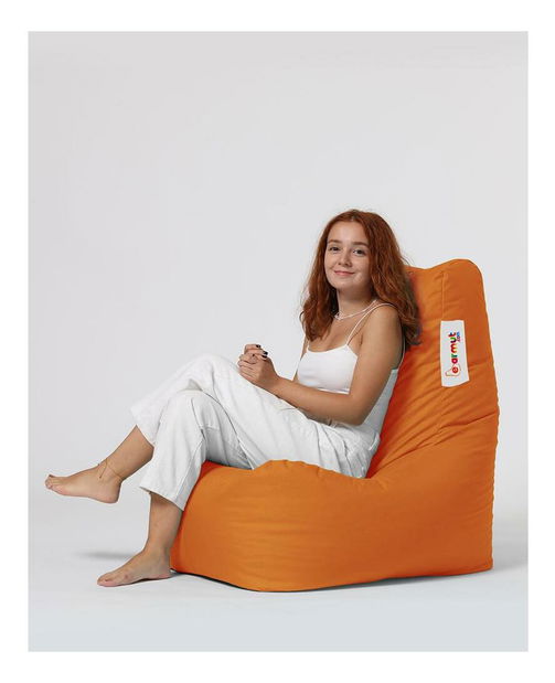 Sedací pytel Dust (oranžová)