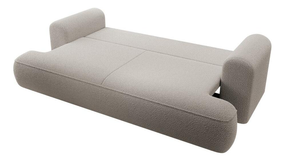 Pohovka třísedačka Olivo S (světlobéžová + černá)