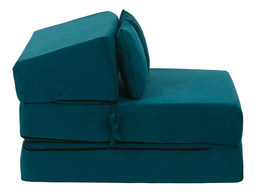 Rozkládací křeslo Plantearan (petrolejová)