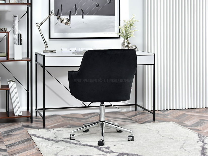 Křeslo Island (černá + zlatá)