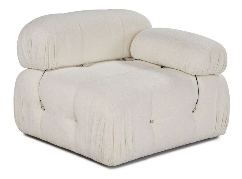 Křeslo Bubel (bílá) (P)