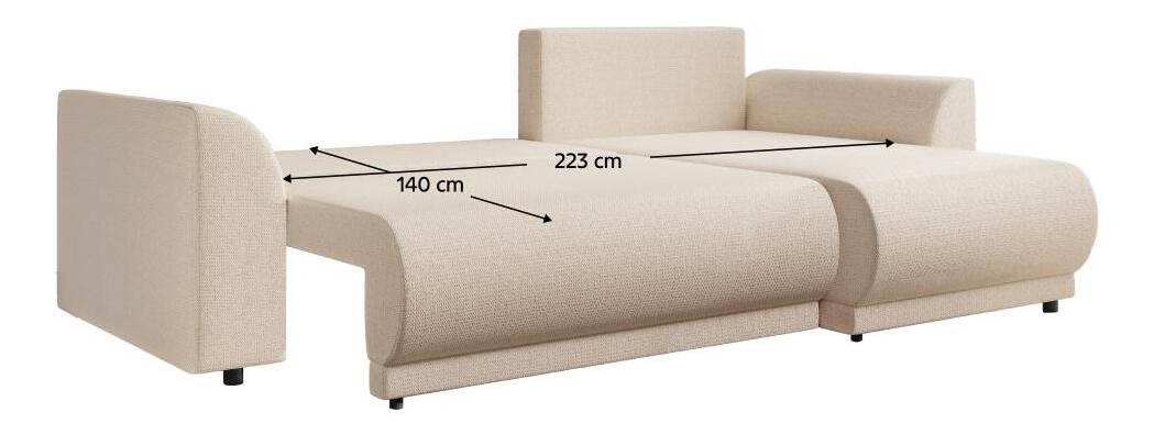 Rohová sedací souprava Costas (béžová)