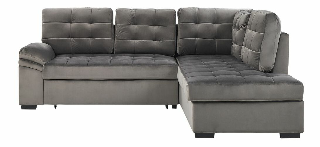 Rohová sedací souprava Vernamo (šedá) (L)