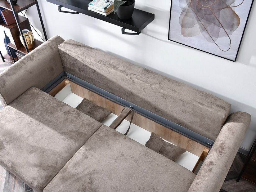 Pohovka dvousedačka Lirica (béžová)