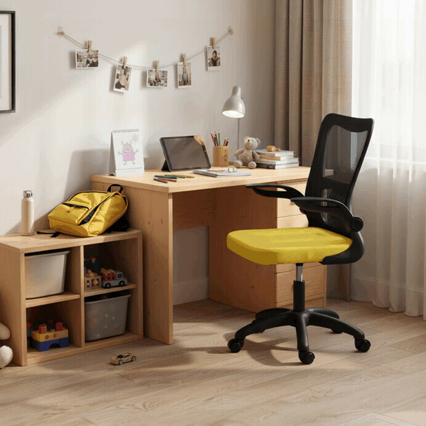 Dětská židle Kammo (žlutá)