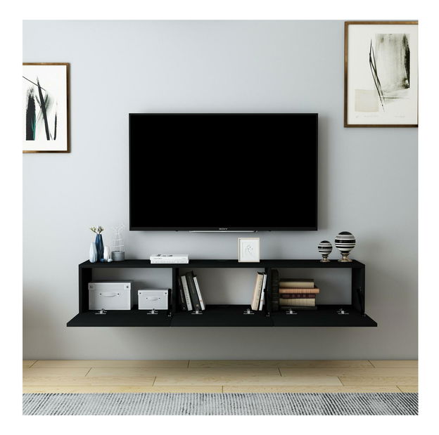 TV stolek/skříňka Dereba (černá)