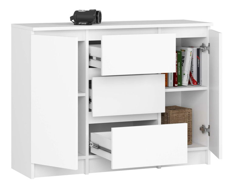 Komoda Kalista VI (bílá)